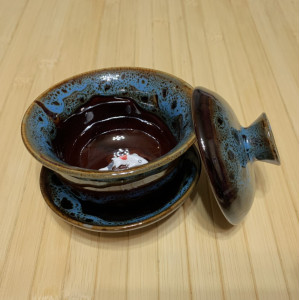 Гайвань синяя керамическая Чаоу Цзиша 100 мл. Photo 2